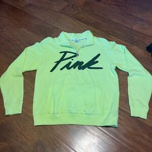 VS PINK quarter zip
